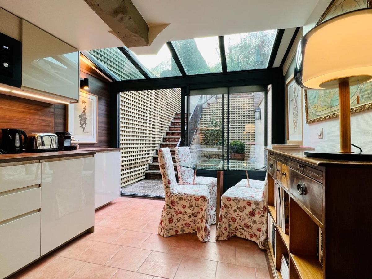 La Maison Blanche Du 10Honfleur Exteriör bild