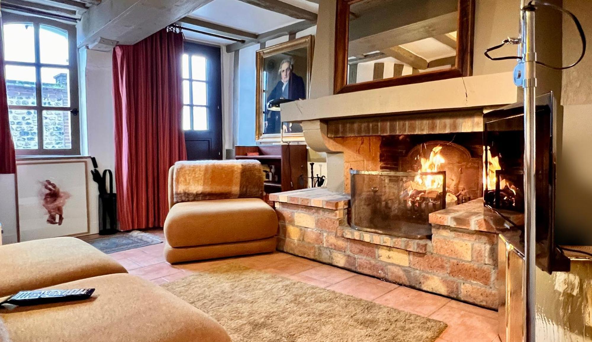 La Maison Blanche Du 10Honfleur Exteriör bild